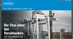 Desktop Screenshot of freilauber.de